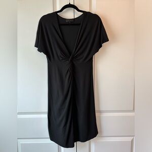 Hatch The Twist Dress Maternity Black (Size 2/M)